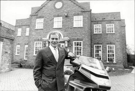 Rory Mccarthy Stockbroker In Front Of His Dulwich Gate Home. He Is Set To Become A Neighbour Of Margaret Thatcher