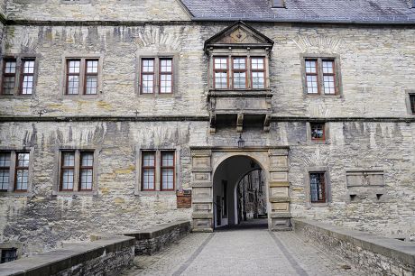 Gate Entrance Wewelsburg Triangular Castle Former Editorial Stock Photo ...