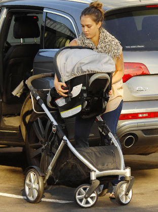 Jessica Alba Daughter Haven Editorial Stock Photo - Stock Image