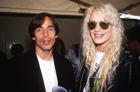 Daryl Hannah Jackson Browne Editorial Stock Photo - Stock Image