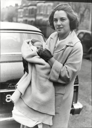Patricia White With Her Returned Baby Gary White Who Was Kidnapped By Children 1963.