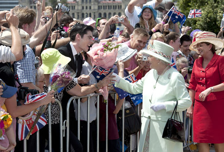 Queen Elizabeth II State Visit to Brisbane, Australia - 24 Oct 2011