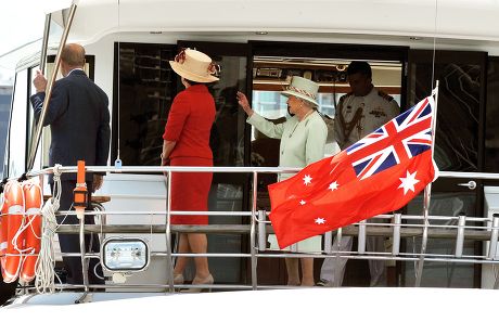 Queen Elizabeth II State Visit to Brisbane, Australia - 24 Oct 2011