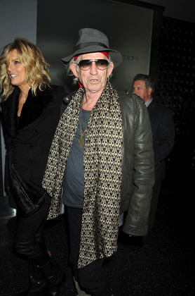 Keith Richards Patti Hansen Editorial Stock Photo - Stock Image
