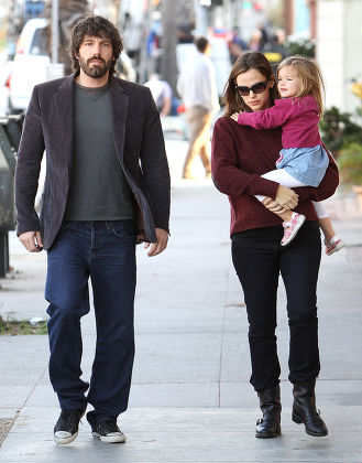 Ben Affleck Jennifer Garner Daughter Seraphina Editorial Stock Photo ...