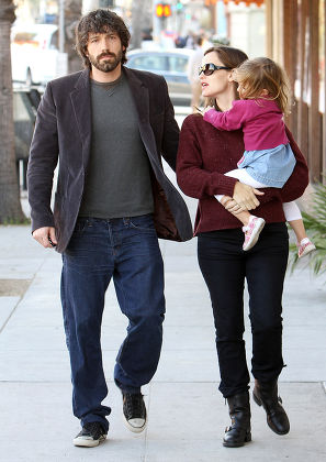 Ben Affleck Jennifer Garner Daughter Seraphina Editorial Stock Photo ...