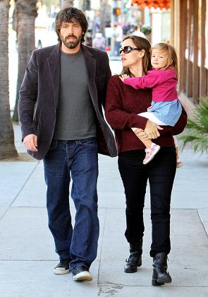 Ben Affleck Jennifer Garner Daughter Seraphina Editorial Stock Photo ...