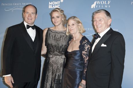 Prince Albert II ll of Monaco, Princess Charlene of Monaco and John F Lehman