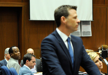 Dr Conrad Murray trial, Los Angeles, America - 03 Nov 2011