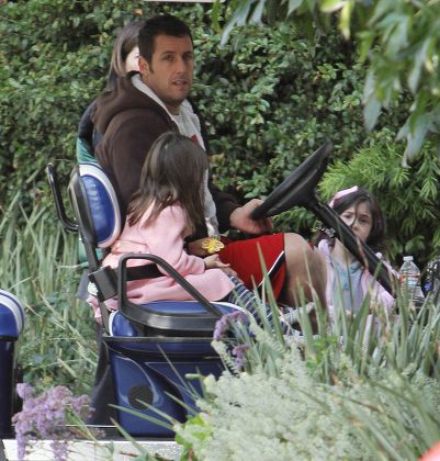 Adam Sandler out and about in Los Angeles, America - 06 Nov 2011