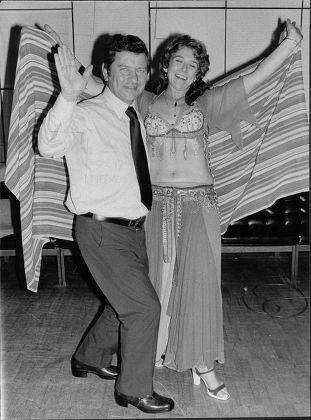 Television Newsreader Richard Baker Belly Dancer Editorial Stock Photo