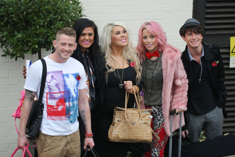 X Factor contestants at Fountain Studios, London, Britain - 11 Nov 2011