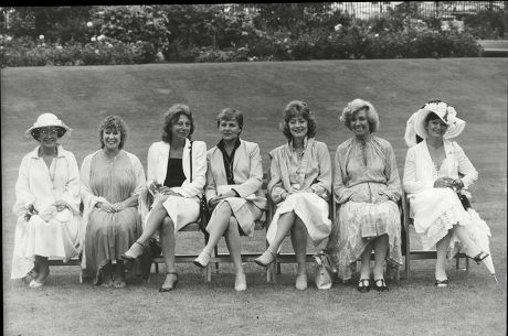 The Wives Of Stars Itv Believe Will Help Beat The Bbc In The Christmas Ratings L-r Grainne Andrews Wife Of Eamonn Andrew Alwen Harris Wife Of Rolf Harris Doreen Wise Wife Of Ernie Wise Edith Sykes Wife Of Eric Sykes Liz Aspel Wife Of Michael Aspel Jo