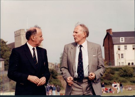 Athlete Sir Roger Bannister With John Landy