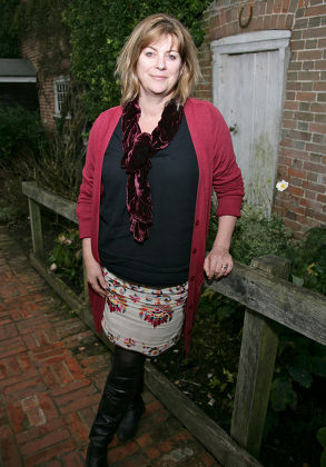 Sarah Raven promoting her book 'Wild Flowers' at The Watermill Theatre, Bagnor, Berkshire, Britain - 16 Nov 2011