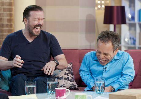 Ricky Gervais Warwick Davis Editorial Stock Photo - Stock Image