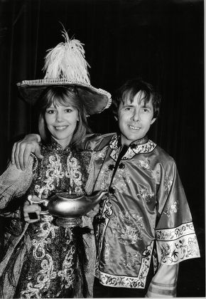 Actress Tessa Wyatt And Actor Richard O'sullivan Former Stars Of Seventies Comedy Robins Nest Rehearsing For Pantomime
