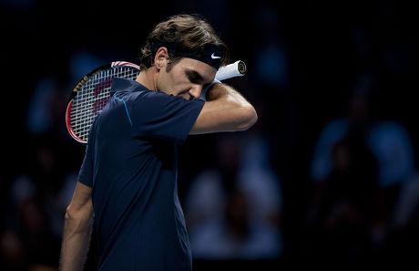 Roger Federer Switzerland Action Editorial Stock Photo - Stock Image
