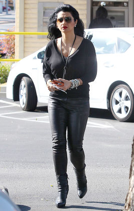 Jermaine Jackson and Halima Rashid out and about in Los Angeles, America - 01 Dec 2011