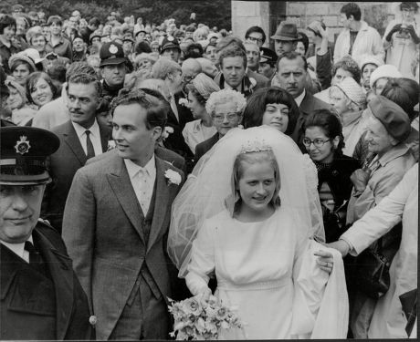 Robin Wilson So Of The Prime Minister Harold Wilson Marries Joy Crispin At St Gregory The Great Dawlish