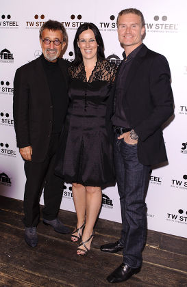 Eddie Jordan David Coulthard Karen Minier Editorial Stock Photo - Stock