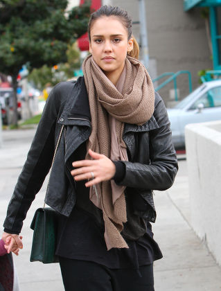 Jessica Alba Daughter Haven Garner Editorial Stock Photo - Stock Image