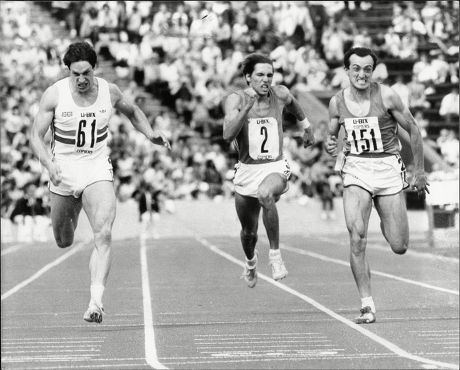 Allan Wells Winning Men's 200m At Crystal Palace Beating Pietro Mennea 1983.