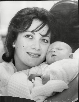 Margaret Whiting Actress Her Baby Son Editorial Stock Photo - Stock 