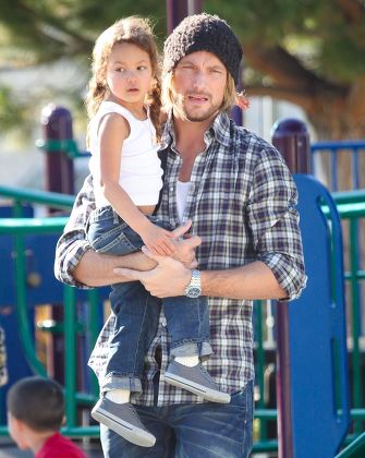 Gabriel Aubry Daughter Nahla Aubry Editorial Stock Photo - Stock Image