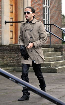 Aggro Santos at Chichester Crown Court, West Sussex, Britain - 05 Jan 2012