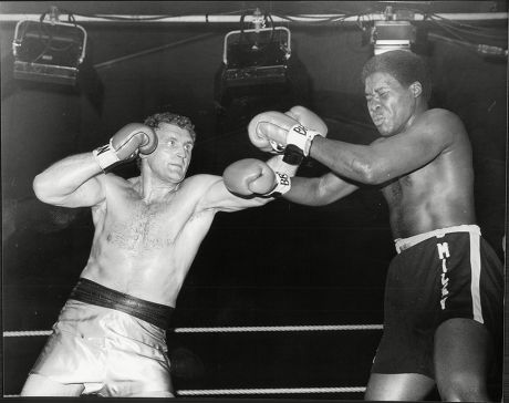 Boxer Joe Bugner Left Danny Sutton Editorial Stock Photo - Stock Image ...