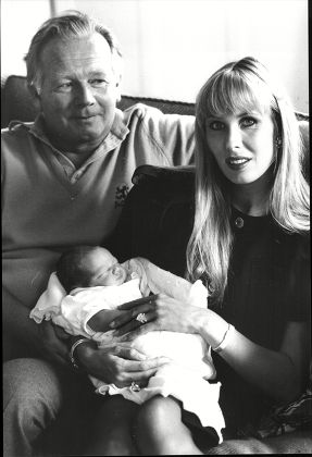 Robert Sangster With Wife Susan And Son Sam Sangster At Home On The Isle Of Man