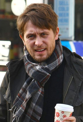Mark Owen and Emma Ferguson out and about in London, Britain - 13 Jan 2012