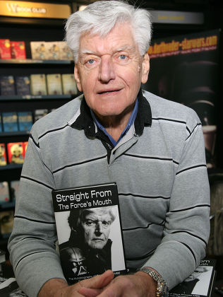 Dave Prowse promoting his book 'Straight From The Force's Mouth', Waterstones, Winchester, Britain - 14 Jan 2012