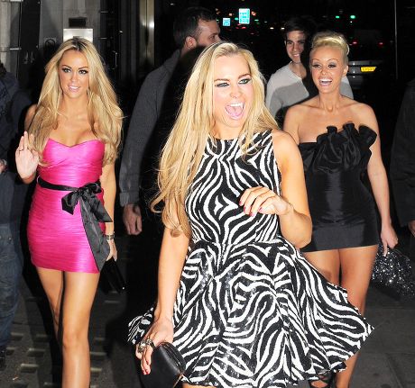 'Desparate Scousewives' out and about in London, Britain - 21 Jan 2012