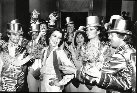 The Cast Of The Musical A Chorus Line Showing Petra Siniawski Who Is One Of The Dancers