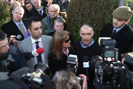 Tommy Sheridan returns home after being released from prison, Glasgow, Scotland, Britain - 30 Jan 2012