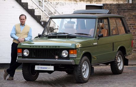 Garage Owner Graeme Hunt With Prince Charles's Ranger Rover That Was Used To Woo Lady Diana Spencer .