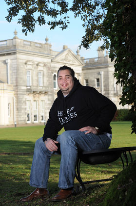 Help for Heroes Ambassador, Former Corporal Simon Brown at Tedworth House in Tidworth, Britain - 14 Jan 2012
