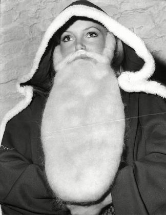 Actress And 1969 Miss World Eva Rueber Staier Dressed As Father Christmas. Eva Rueber-staier Is An Austrian Actress And Former Miss World. Rueber-staier Was Born In 1951 In Bruck An Der Mur Styria. She Won The Title Of Miss Austria And Participated I