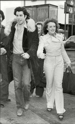 Actor John Travolta And Actress Kate Edwards. (for Full Caption See Version)