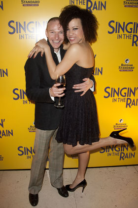 'Singin' in the Rain' press night after-party, London, Britain - 15 Feb 2012