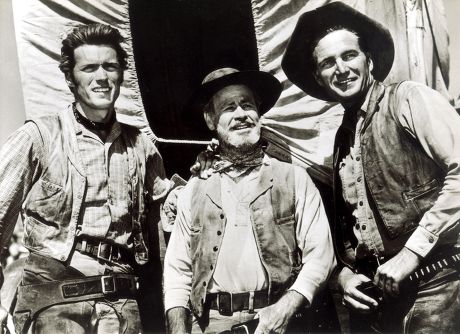 Rawhide Clint Eastwood Paul Brinegar Eric Editorial Stock Photo - Stock ...