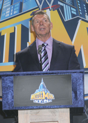 'WrestleMania XXIX' announcement, New York, America - 16 Feb 2012