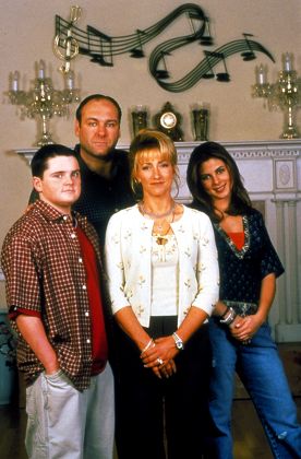 Sopranos Robert Iler James Gandolfini Edie Editorial Stock Photo
