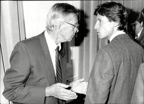 Sebastian Coe Athlete With His Father Peter Coe In London Sebastian Coe Baron Coe Lord Coe Kbe (born 29 September 1956) Often Known As Seb Coe Is An English Former Athlete And Politician. As A Middle Distance Runner Coe Won Four Olympic Medals Includ