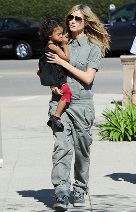 Heidi Klum Daughter Lou Sulola Samuel Editorial Stock Photo - Stock