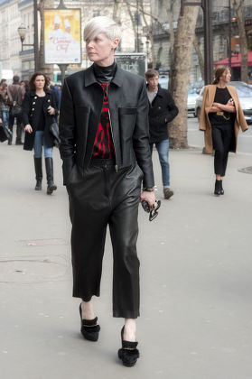 Street Style, Paris Fashion Week, Paris, France - Mar 2012