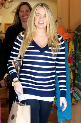 Tiffany Thornton out shopping, Los Angeles, America - 06 Mar 2012