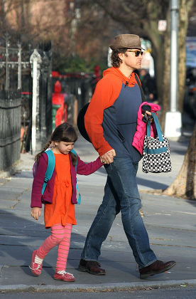 Peter Sarsgaard out and about, New York, America  - 12 Mar 2012